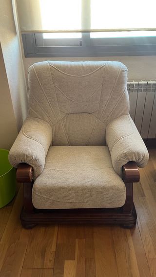 Sillones vintage de madera
