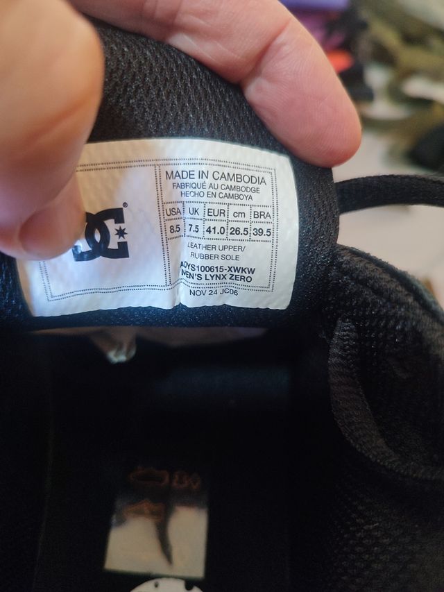 Zapatillas DC Shoes Lynx Zero - Blancas y Negras