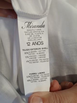 Vestido niña rayas - Miranda
