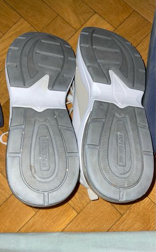 Zapatillas Pull&Bear beige/blancas
