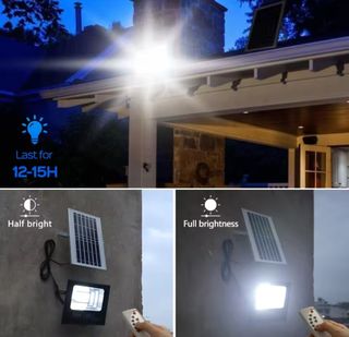 FARO Solare 400W Con Pannello solare Potente 