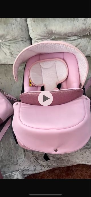 carro de bebé Bytax rosa