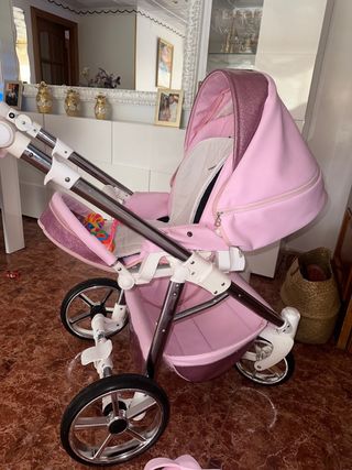 carro de bebé Bytax rosa