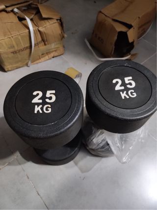Mancuernas 25kg 