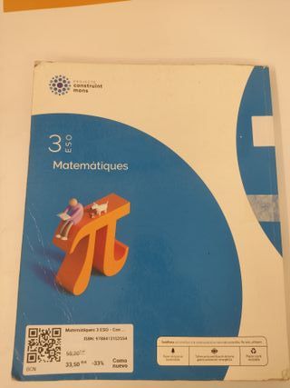 Matemàtiques 3 ESO - Construint Mons - 9788413152554