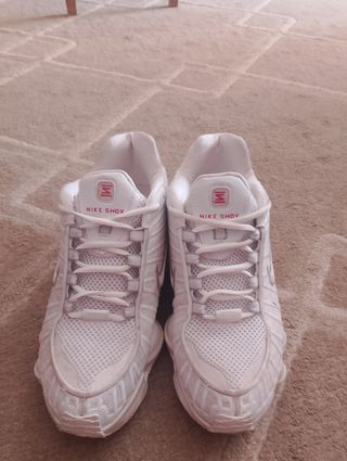 Zapatillas Nike Shox blancas