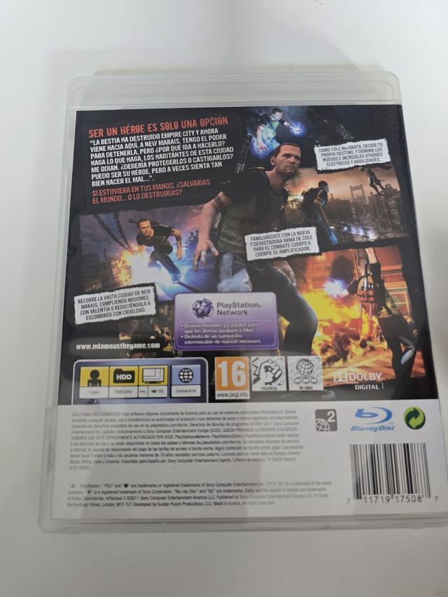 Infamous 2 Ps3 🇪🇸