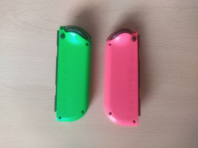 Pareja de Joy-Con Verde+ Rosa Neon Nintendo Switch