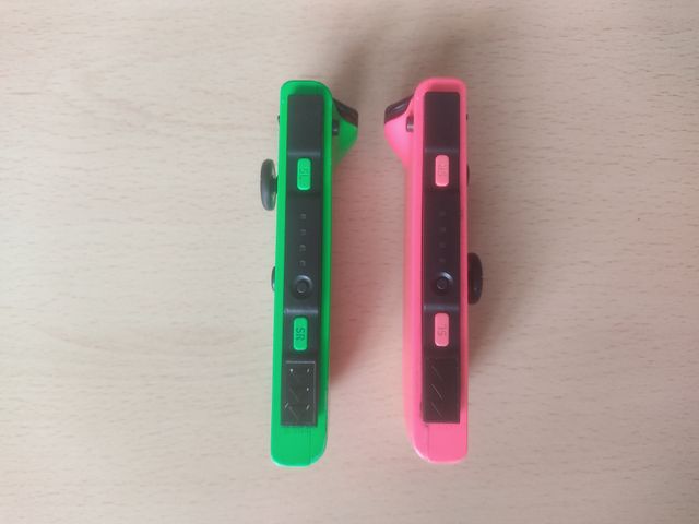 Pareja de Joy-Con Verde+ Rosa Neon Nintendo Switch