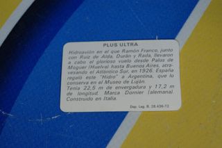 20 Tarjetas de Aviones con explicación en el reverso. Años 60-70.