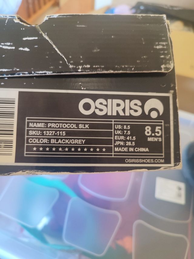 Zapatillas Osiris Protocol SLK - Negras