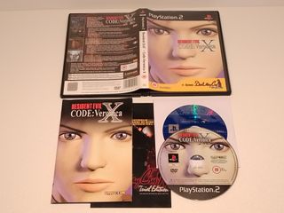 RESIDENT EVIL CODE VERONICA X Ps2 PAL ESPAÑA