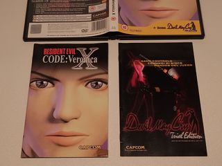 RESIDENT EVIL CODE VERONICA X Ps2 PAL ESPAÑA