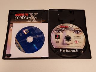 RESIDENT EVIL CODE VERONICA X Ps2 PAL ESPAÑA