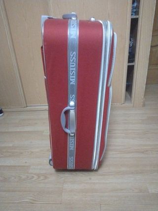 Maleta Missius roja con ruedas