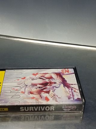 videojuego, casete, MSX - SURVIVOR. TOPO SOFT, 1987 cassette