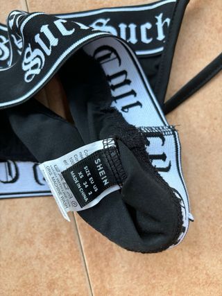 Top negro deportivo - Sujetador