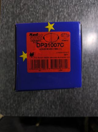 Pastillas Freno EBC RedStuff (Lexus SC400 DP31007C