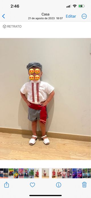 Traje Flamenco niño
