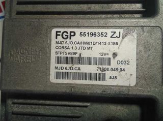 Centralita motor uce opel 55196352 zj corsa 687289