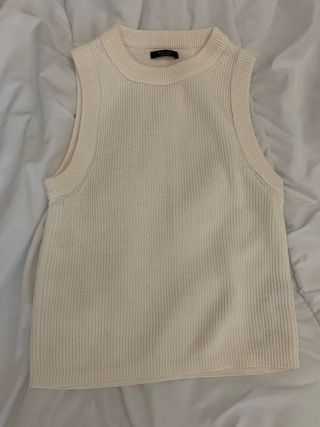 Cami Massimo Dutti beige