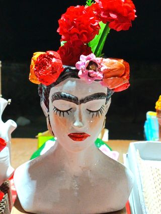 Vaso Frida Kahlo  20cm