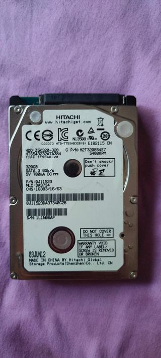 Discos Duros HDD 320GB