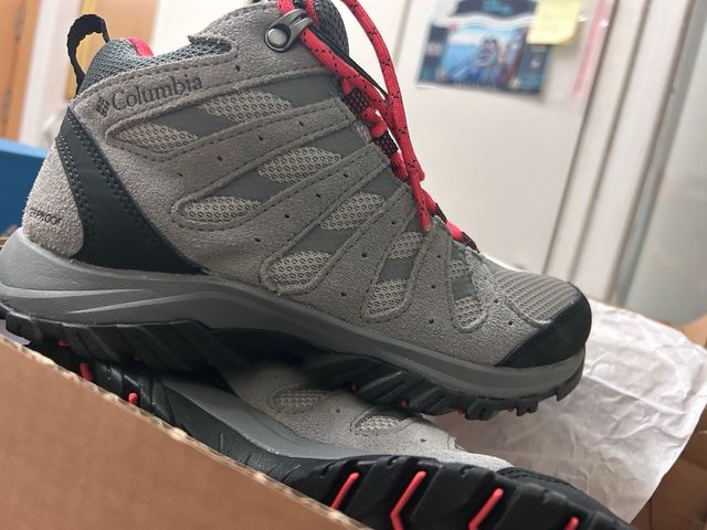 Botas Columbia grises y rosas - 36.5