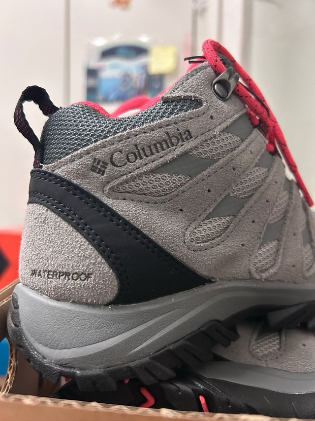 Botas Columbia grises y rosas - 36.5