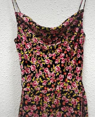 Mono Zara estampado floral