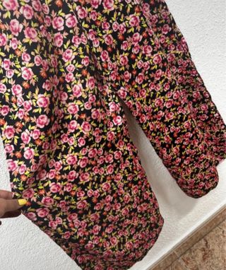 Mono Zara estampado floral