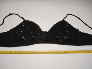Reggiseno nero ricamato LIST BOUTIQUE