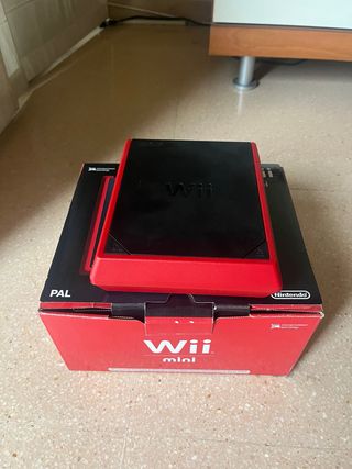 Wii mini roja - consola PAL