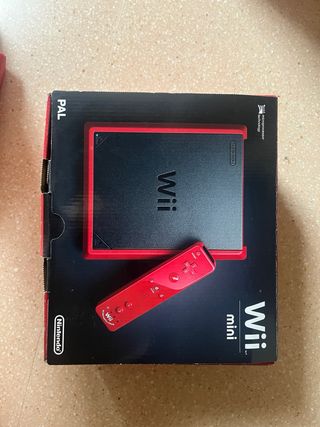Wii mini roja - consola PAL