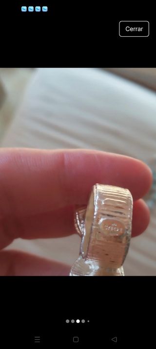 Anillo Tous plata - lazo