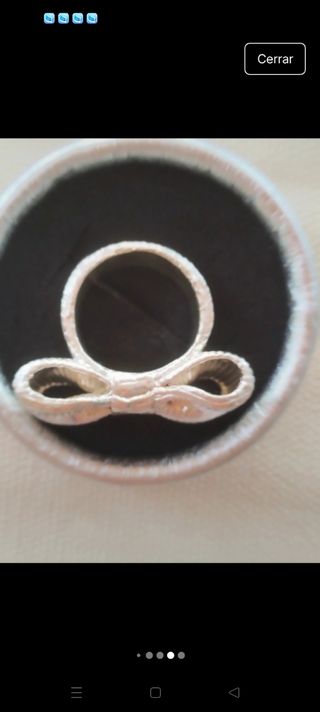 Anillo Tous plata - lazo