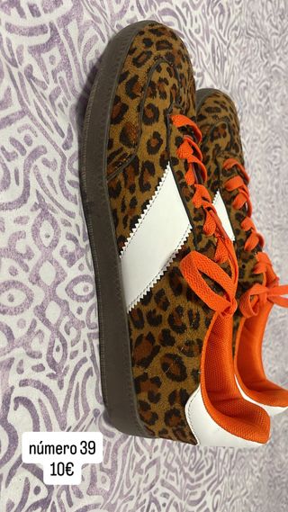 Tenis leopardo - talla 39