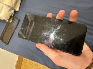 Realme móvil negro