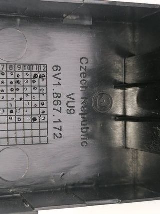 MANDO ELEVALUNAS DELANTERO DERECHO SKODA FABIA (6Y2/6Y3)