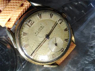 Reloj FLICA vintage dorado