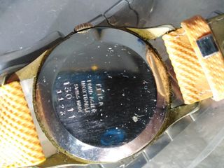 Reloj FLICA vintage dorado