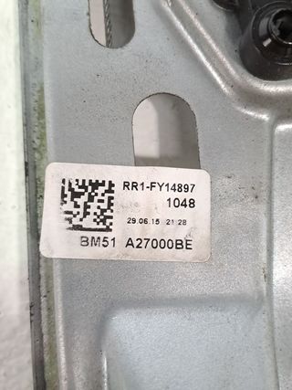ELEVALUNAS TRASERO DERECHO FORD FOCUS BERLINA (CAP)