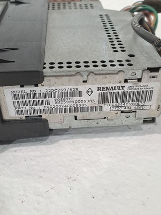 SISTEMA AUDIO / RADIO CD RENAULT SCENIC (JA..) 1.9 DCI DIESE