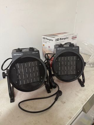 2 Calefactores cerámicos Orbegozo PHR 3050 - 3000W
