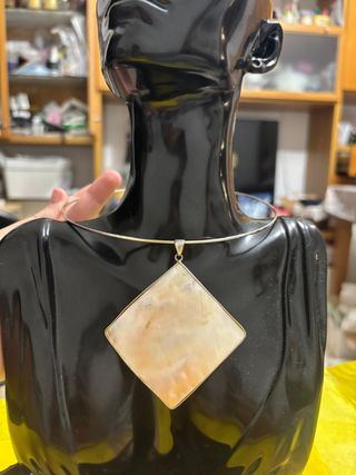 Collana vintage madreperla