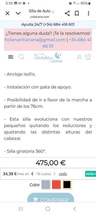 Silla coche Be Cool Zeus I-Size