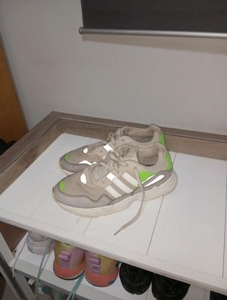 Adidas Yung-96 Beige-Verde