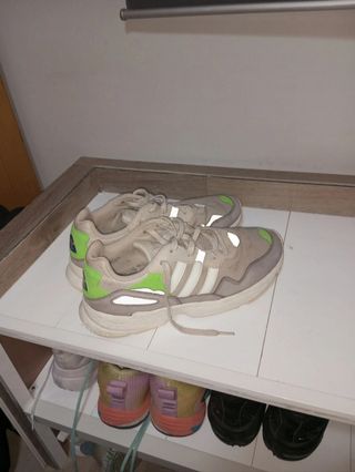 Adidas Yung-96 Beige-Verde