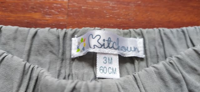 2 Pantalones de bebé 3 meses