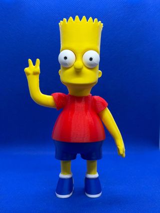 Statua Bart Simpson 3D